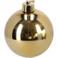 House of Seasons Kerstbal Unbreakable Goud 20 cm
