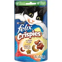 Felix Crispies - Rund & Kip - Kattensnack - 45 gr
