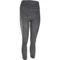Heat Keeper Thermo broek ondergoed lang voor dames zwart melange - Maat M - Wintersport kleding - Thermokleding - Lange thermo broek 38
