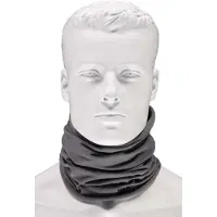 Heat Keeper Grijze thermo fleece sjaal/shawl voor volwassenen - Multifunctionele morf sjaal - Warme gezichtsbedekker/windvanger - Nekwarmers