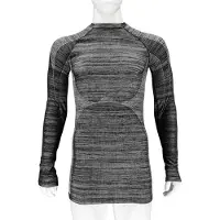 Heat Keeper Thermo shirt zwarte melange lange mouw voor heren - Wintersport kleding aâ‚¬â€œ Thermokleding XL (54)