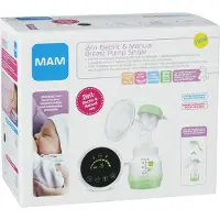Mam 2-in-1 Borstkolf - Elektrisch en Manuel - Groen - - OneSize - Borstkolven