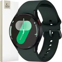 TechProtection Siliconen Slim Galaxy Watch 7 / 6 / 5 Pro / 5 / 4 / FE Bandje Groen