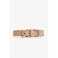 DOGGUO & Loavies Hondenhalsband EMB-COLLAR-SAND-M
