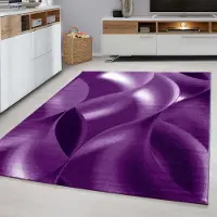 Muratap Plus vloerkleed laagpolig tapijt woonkamer paars- 280x370 cm
