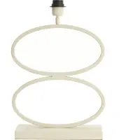 Light & Living Lampvoet 33x17x42 cm STELIUS crème