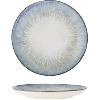 Bloomingville Calen borden Ø22cm blauw set van 6 stuks - 82061424