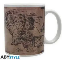 The Lord Of The Rings Map Unisex Kop - meerkleurig - Standard