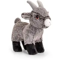 Keel Toys knuffel boerderij dieren geit/bok van 20 cm - Knuffel boederijdieren