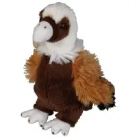 Ravensden Bruine gieren knuffels 15 cm knuffeldieren - Vogel knuffels