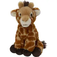 Nature Planet Pluche knuffel giraffe van 17 cm - Knuffeldier
