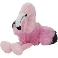 Nature Planet Roze flamingo knuffels 17 cm knuffeldieren - Vogel knuffels