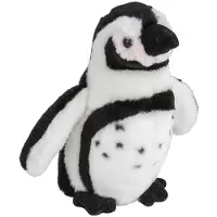 Nature Planet Pluche kleine Humboldt pinguin knuffel van 15 cm - Knuffeldier