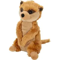 Nature Planet Zachte Stokstaartjes dieren knuffels 17 cm - Knuffeldier