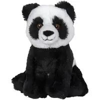 Nature Planet Pluche knuffel panda beer van 16 cm - Knuffeldier