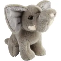 Ravensden Pluche knuffel dieren Olifant 18 cm - Knuffeldier