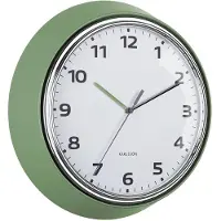 Karlsson wandklok modern retro jungle Ø34cm