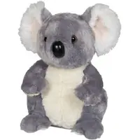 Ravensden Grijze koala knuffel 30 cm knuffeldieren - Knuffeldier