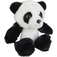 Ravensden Pluche knuffel dieren Panda beertje 18 cm - Knuffeldier