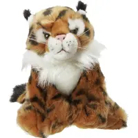 Nature Planet Pluche Europese Lynx knuffel van 18 cm - Knuffeldier