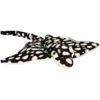 Nature Planet Rog knuffel - pluche - zwart/wit gevlekt - 40 cm - knuffeldieren - Knuffel zeedieren