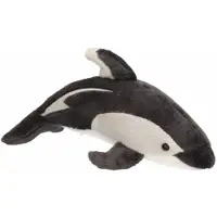 Merkloos Dolfijn knuffeldier 23 cm - Knuffel zeedieren