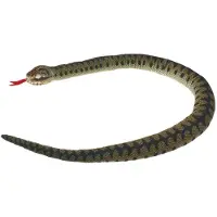 Merkloos Pluche knuffel dieren adder slang van 150 cm - Knuffeldier