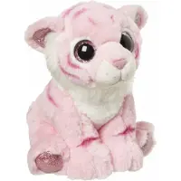 Nature Planet Pluche tijger knuffeldier 18 cm - Knuffeldier