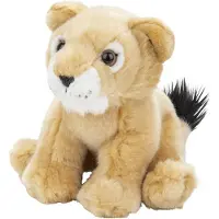 Nature Planet Pluche kleine leeuw knuffel van 18 cm - Knuffeldier