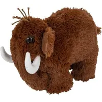 Nature Planet Bruine mammoeten knuffels 26 cm knuffeldieren - Knuffeldier
