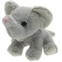 Merkloos Pluche knuffel dieren Olifant van 25 cm - Knuffeldier