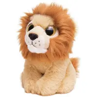 Nature Planet Pluche Leeuw knuffeldier van 13 cm - Knuffeldier