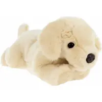 Keel Toys Knuffeldier Puppy Labrador hond - zachte pluche stof - premium knuffels - beige - 35 cm - Knuffel huisdieren