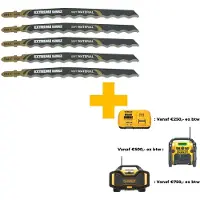 Dewalt DT2201 HCS Decoupeerzaagblad Extreme - Zacht materiaal (5st)
