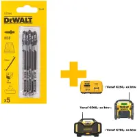 DeWalt DT2049 HCS Decoupeerzaagblad Speed - 4mm tandafstand - Hout (5st)