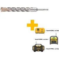 DeWalt Accessoires SDS-Plus boor EXTREME 2 25x200x250mm - DT9611-QZ