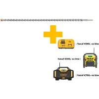 DeWalt DT9607-QZ SDS-Plus EXTREME 2 Hamerboor - 2 Snijvlakken - 22 X 950 X 1000mm