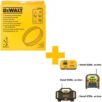 DeWalt LINTZAAGBLAD, 2095X6X0,6MM, 8TPI, BOCHTEN ZAGEN IN HOUT (T.B.V. DW738/739) DT848