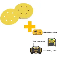 Dewalt Accessoires Schuurschijf, Ø150mm (D26453), K320 - DT3138-QZ