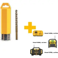 DeWalt Dt5558-qz Metaalboor 10.5 Mm 10 Eenheden
