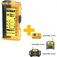 Dewalt Accessoires 11-dlg set met Pz, Ph en Torx - DT7916-QZ