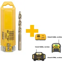 DeWalt DT4942-QZ Metaalboor HSS-CO Extreme 10 stuks 10x84x133mm 84