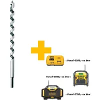 DeWalt Accessoires Slangenboor Ø18, werklengte 380mm - DT4642-QZ