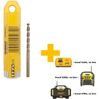 DeWalt Accessoires HSS INDUSTRIAL COBALT Metaalboor 3.2mm - DT4921-QZ