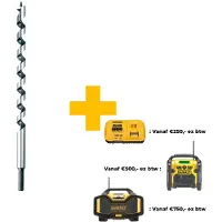 DeWalt Accessoires Slangenboor Ø14, werklengte 380mm - DT4638-QZ