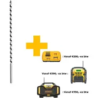 DeWalt Accessoires Slangenboor Ø10, werklengte 380mm - DT4634-QZ