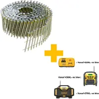 DeWalt Accessoires Rolspijkers 2.03-55 Geringd Gegalvaniseerd G12 14m - DNN20R55G12E
