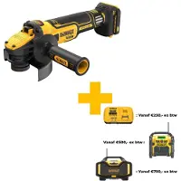 DeWalt 18v Dcg409vsn Regrpm Haakse Slijper