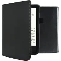 IMoshion Vegan Leather Bookcase voor de Pocketbook Touch Lux 5 / HD 3 / Basic Lux 4 / Vivlio Lux 5 - Zwart