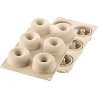 Silikomart - siliconen bakvorm - mini arena Ø70mm